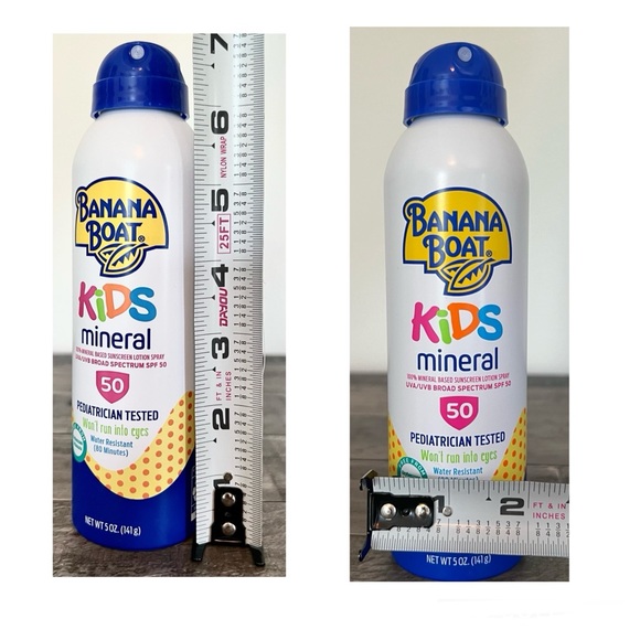 Banana Boat Kids Mineral Sunscreen Lotion Spray 5oz SPF 50 x2 Bottles - Picture 14 of 14